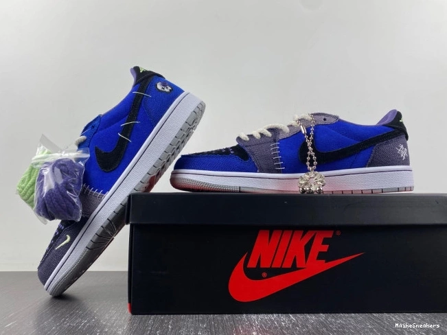 MaikeSneakers Retro Williamson 1 Zion OG Low Voodoo Jordan DZ7292-420 0811